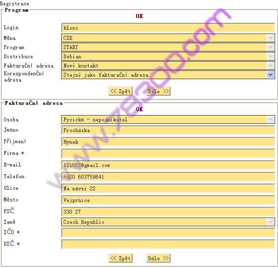 pipni.cz捷克免费VPS申请教程-国外主机分享