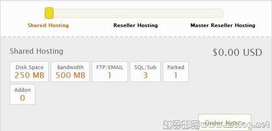 webloves:免费PHP空间/免费reseller/CP-国外主机分享