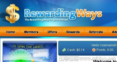 rewardingways.com登陆就送钱：教你玩免费VPS-国外主机分享