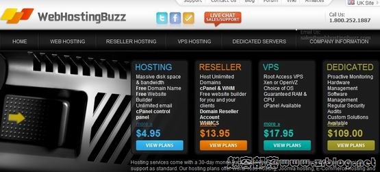 WebHostingBuzz周年二五折(限1天)/五折(限5天)-国外主机分享