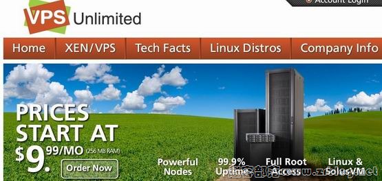 VPSUnlimited:$1.75/首月 256MB/10GB/100GB/XEN 堪萨斯-国外主机分享