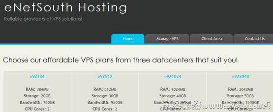 eNetSouth:$7/月 2GB/50GB/1500GB San Jose-国外主机分享