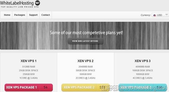 WLH:$20/年OpenVZ 256MB/25GB/250GB西雅图-国外主机分享