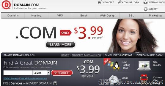 Domain:3.99美元.com域名优惠码-国外主机分享
