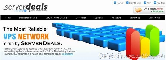 ServerDeals:$5/月OpenVZ 256MB/512MB/10GB/300GB 芝加哥-国外主机分享
