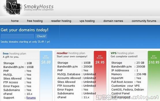 SmokyHosts:首月1美元/256MB/25GB/200GB/OpenVZ-国外主机分享