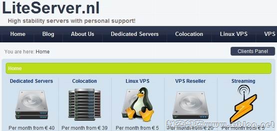 LiteServer:€5/月XEN-256MB/512MB/20GB/2TB 荷兰-国外主机分享