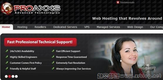 [服务器]Proaxxs：$10/首月Q6600 CORE 2.4Ghz/8GB/1TB/5TB-国外主机分享