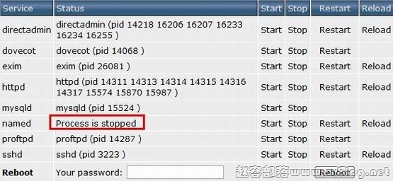 DA(DirectAdmin)安装后named无法启动的解决方法-国外主机分享