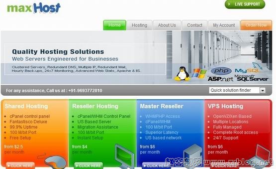 MaxHost:$18/年OpenVZ-128MB/256MB/20GB/100GB 凤凰城-国外主机分享