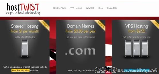 HostTwist:$2.95/月OpenVZ-256MB/512MB/10GB/50GB 西雅图-国外主机分享