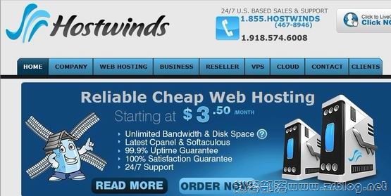 Hostwinds:$0.18/首月-384MB/768MB/25GB/无限 达拉斯-国外主机分享