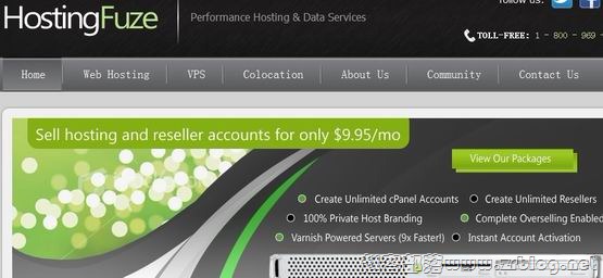 HostingFuze:$5.05/月OpenVZ-512MB/1GB/40GB/1.2TB/2IP 波特兰-国外主机分享