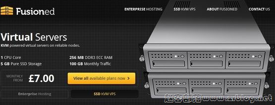 Fusioned:£3.99/月KVM-256MB/15GB/500GB 荷兰-国外主机分享
