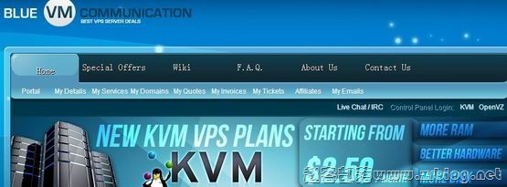 BlueVM:$15/年OpenVZ-512MB/25GB/1TB 六数据中心-国外主机分享