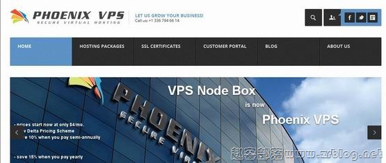 PhoenixVPS:$4/月XEN-256MB/15GB/500GB 凤凰城-国外主机分享