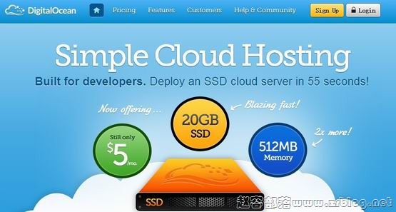 DigitalOcean:$5/月KVM-1GB/25GB/1TB 八数据中心-国外主机分享