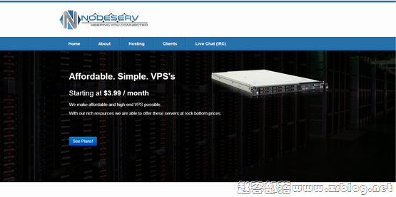 NodeServ:$9.99/年OpenVZ-256MB/25GB/500GB 杰克逊维尔-国外主机分享