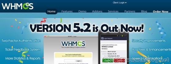 WHMCS5.2.12发布及安全更新-国外主机分享