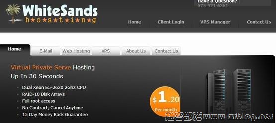 WhiteSandsHosting:$14.5/年OVZ-128MB/25GB/1000GB 凤凰城-国外主机分享