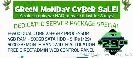[服务器]BurstNET：$29.95/月E6500/4GB/500GB/5TB/5IP/免费DA 洛杉矶-国外主机分享