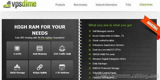 VPSDime:$7/年OpenVZ-512MB/7G SSD/2TB 达拉斯-国外主机分享