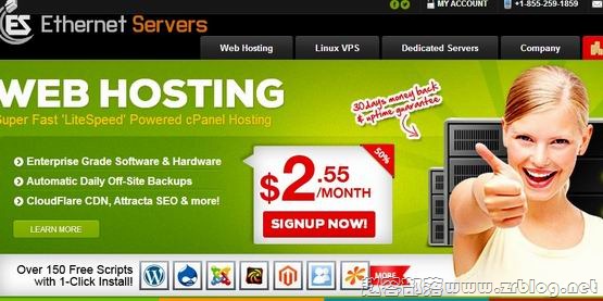 EtherNetservers:$3.3/月OpenVZ-512MB/25GB/500GB/2IP 洛杉矶-国外主机分享