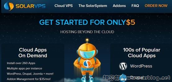 SolarVPS:$5/月Cloud-512MB/20G SSD/2TB 洛杉矶-国外主机分享