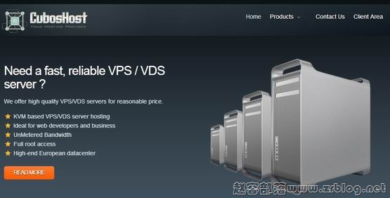 CubosHost:€103/年KVM-2GB/25GB/100M无限 荷兰-国外主机分享