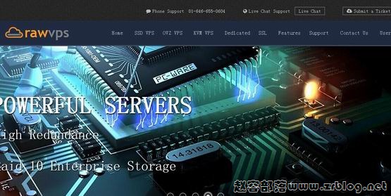 RawVPS:$9/月KVM-2GB/20G SSD/4TB 北卡&德国-国外主机分享