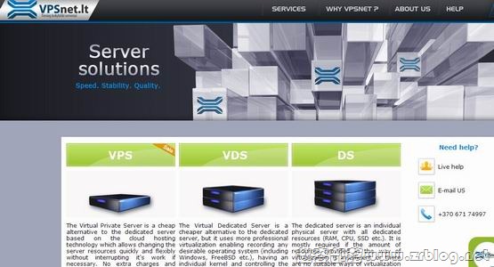 VPSnet:$2.1/月OpenVZ-1GB/10G SSD/50M无限 立陶宛-国外主机分享
