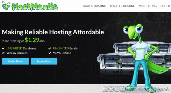 HostMantis:$4.5/月KVM-1GB/40GB/1000GB 北卡-国外主机分享