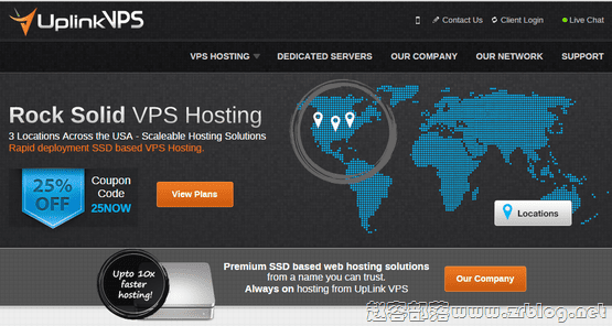 UplinkVPS:$4.5/月KVM-256Mb/20GB/1TB 洛杉矶&亚特兰大-国外主机分享