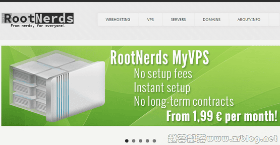 RootNerds:€1.99/月OpenVZ-1GB/50GB/200GB 德国-国外主机分享