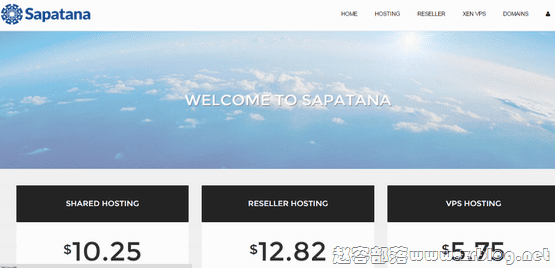 Sapatana:$4.3/月XEN-2GB/50GB/500GB 加拿大-国外主机分享