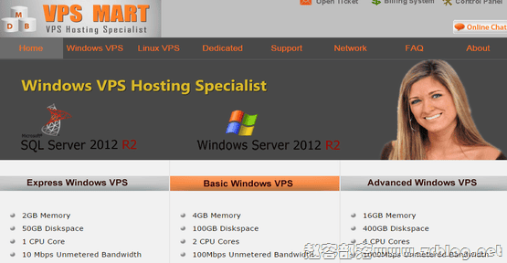 VPS-mart:$8/月Windows-2GB/50GB/10M无限 达拉斯-国外主机分享