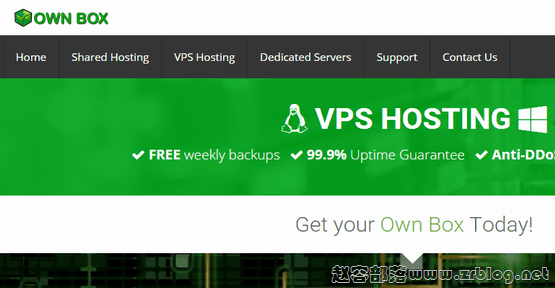 OwnBox:英国伦敦VPS/SSD硬盘/每年8英镑起-国外主机分享