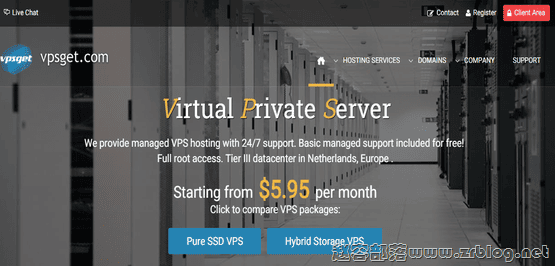 VPSGET:$5.35/月OpenVZ-512MB/20GB/1TB 荷兰-国外主机分享