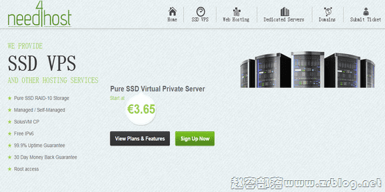 Need4Host：&euro;2.75/月OpenVZ-512MB/5G SSD/500GB 荷兰-国外主机分享