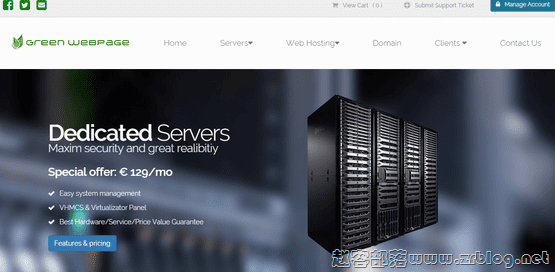 GreenWebPage:€14.99/年-单核/1GB/20GB SSD/1TB@1Gbps/香港&日本&美国&英国&荷兰&德国机房-国外主机分享