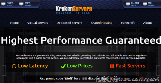 KrakenServers:$2.5/月KVM-1GB/20GB/1TB 达拉斯-国外主机分享