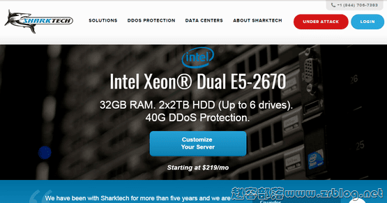[服务器]Sharktech：$99/月-E3 1230v2/16GB/2TB/10TB/5IP 荷兰-国外主机分享