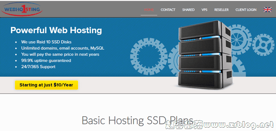 Webhosting1st:$6/月KVM-1GB/20GB/250GB 波兰-国外主机分享