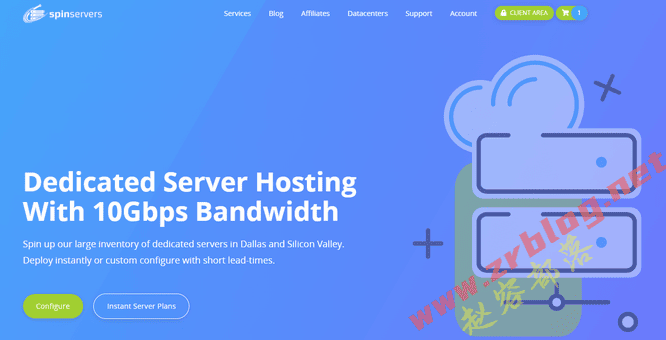 spinservers：$74/月-Gold 6122/32GB内存/960GB SSD/30TB@10Gbps/达拉斯机房-国外主机分享