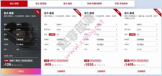 华为云:香港云服务器低至129元/年,CN2高速线路-国外主机分享