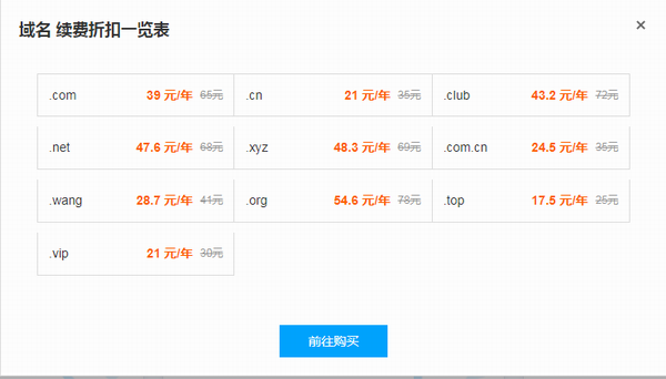 腾讯云上盛惠:域名续费6折,com续费39元,cn续费21元-国外主机分享