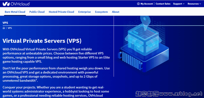 OVHcloud:$0.97/月-2GB/20GB/100M不限流量/欧美&亚太-国外主机分享
