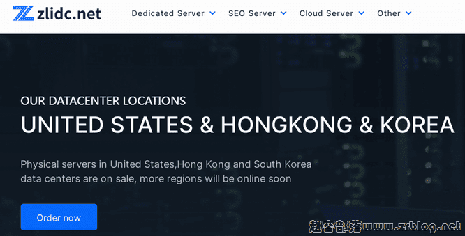 zlidc:香港/韩国/美国VPS低至$13.9/年起,站群服务器$149/月起,可选7个地区机房-国外主机分享