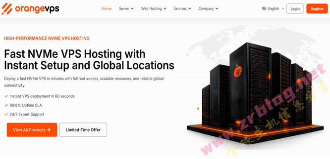 OrangeVPS:新加坡/日本/香港VPS年付4折$23/年起-单核/2GB/25GB NVMe/2TB@1Gbps带宽-国外主机分享
