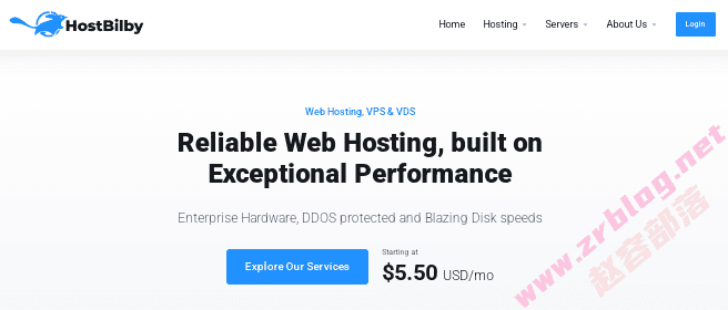 HostBilby:$2.75/月-单核/4GB/20GB SSD/5TB@5Gbps/斯波坎机房-国外主机分享
